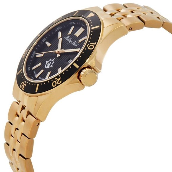 NWT Authentic Mathey-Tissot Expedition Quartz Black Dial Men's Watch - Picture 2 of 3